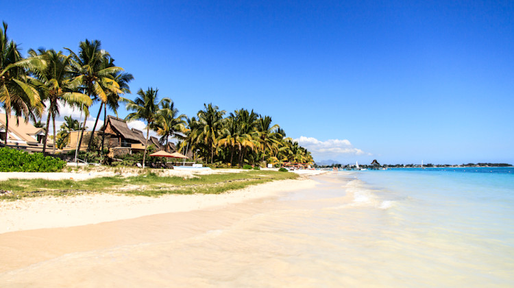 Strand Trou-aux-Biches, Pointe aux Piments, Mauritius Nordküste
