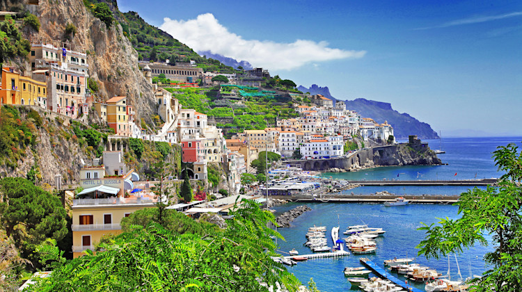 Amalfi, Kampanien, Neapolitanische Riviera, Süditalien