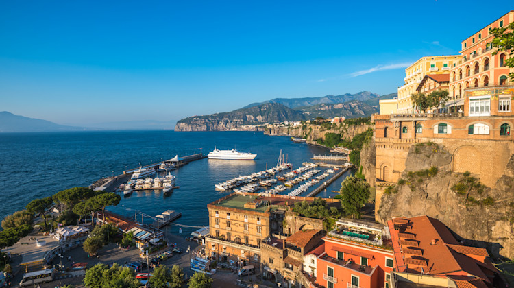 Sorrent, Amalfi Küste, Kampanien, Golf von Neapel