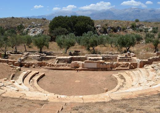 Ausgrabung Aptera, Chania, Kreta