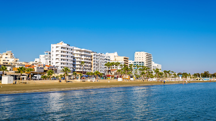 Strand Larnaka, Südzypern