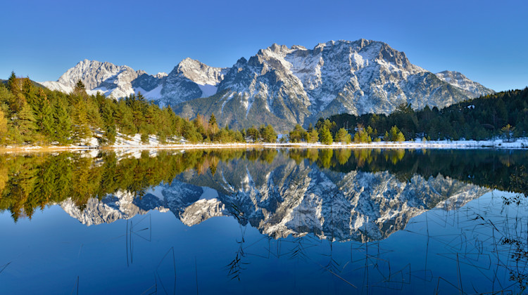 Luttensee bei Mittenwald, Bayern