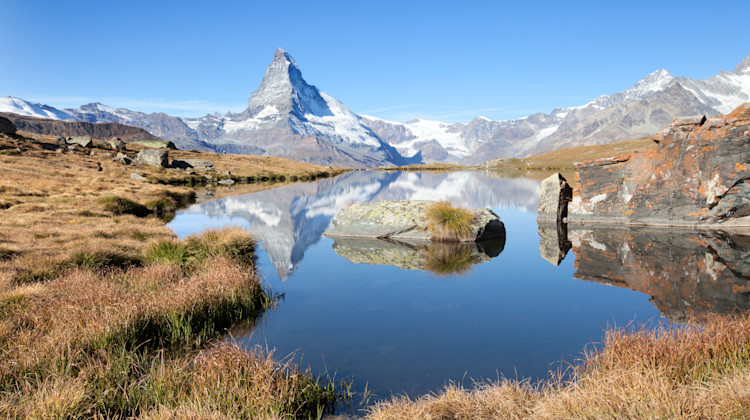 Berg Matterhorn, Zermatt, Alpen
