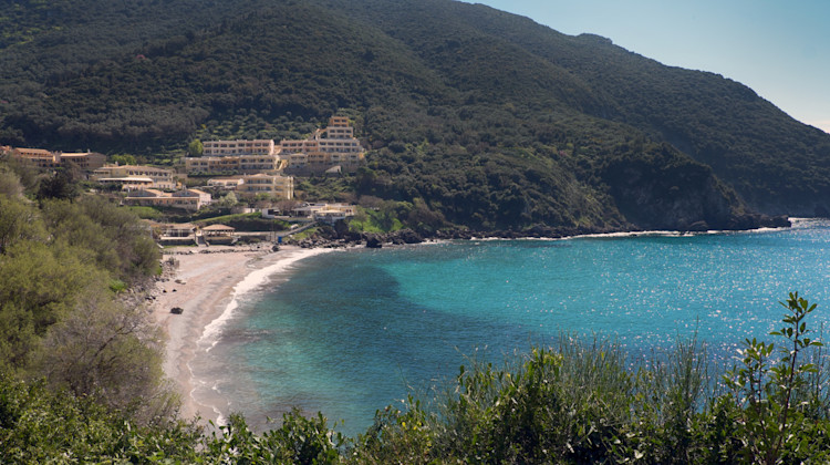 Strand Ermones, Korfu