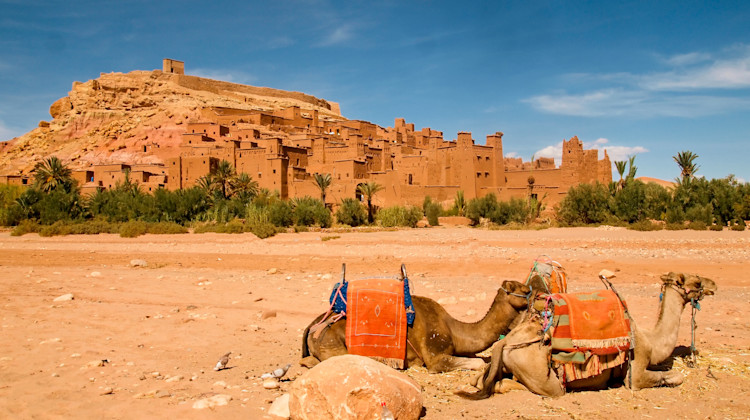 Stadtansicht, Ksar de Ait Ben Hadu