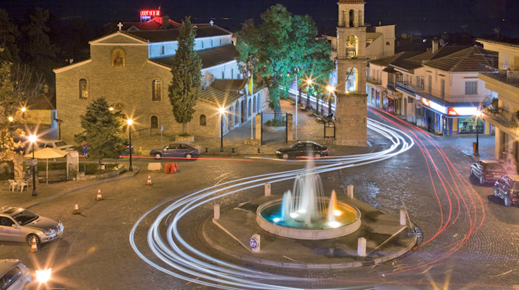 Marktplatz, Litochoro, Griechisches Festland