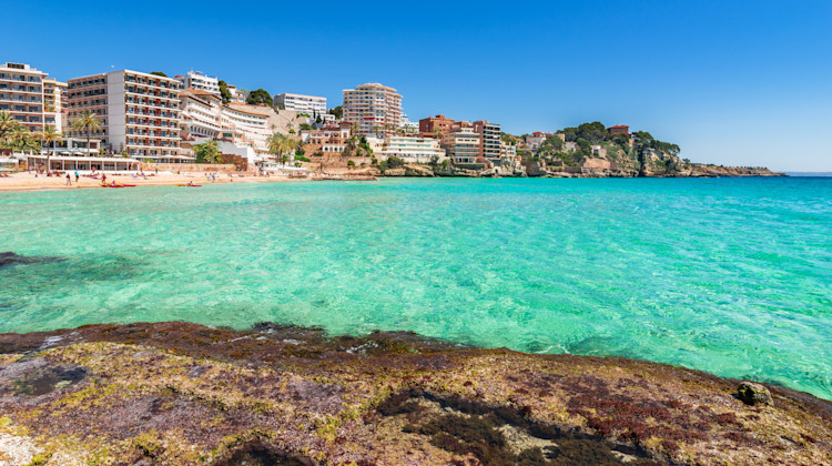 Stadtansicht Cala Mayor, Mallorca