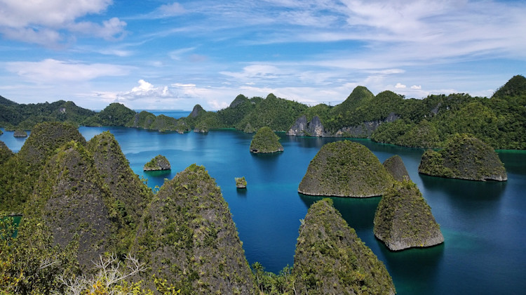 Wayag Island, Indonesien