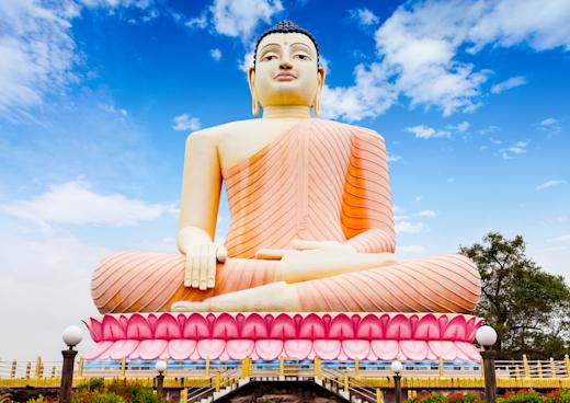 Kande Viharaya Tempel, Bentota, Sri Lanka Südküste