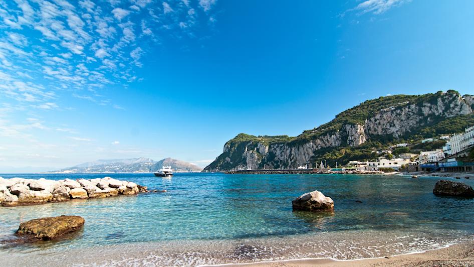 Strand Capri, Kampanien