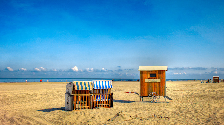 Umkleide & Strandkörbe Spiekeroog, Niedersachsen