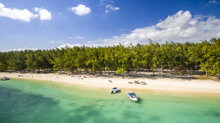 Strand Grand Baie, Mauritius Nordküste