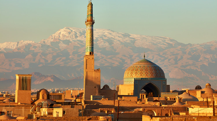 Sonnenaufgang, Yazd