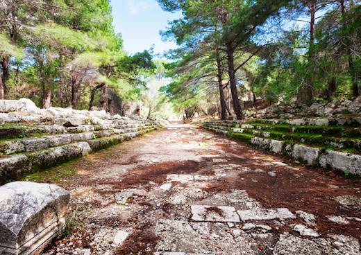 Ruinen Phaselis,Camyuva, Türkische Riviera