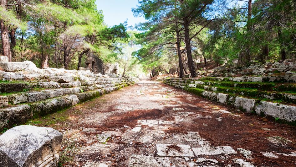 Ruinen Phaselis,Camyuva, Türkische Riviera