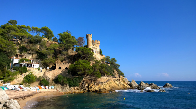 Schloss Sa Caleta, Lloret de Mar, Costa Brava