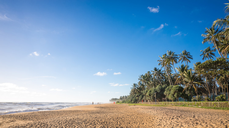 Strand Kalutara, Sri Lanka Westküste