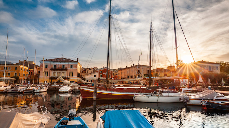 Hafen Bardolino, Venetien