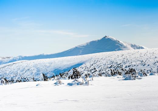 Nationalpark Riesengebirge - Spitze der Schneekoppe, Ostböhmen
