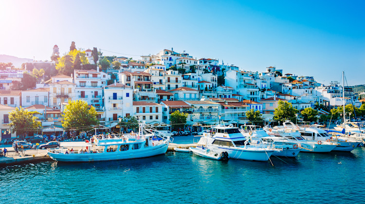 Hafen Skiathos, Sporaden, Ägäis