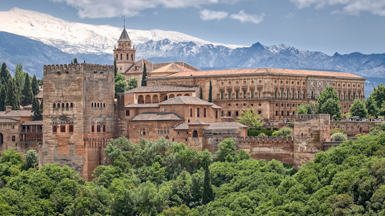 Festung Alhambra, Granada, Andalusien