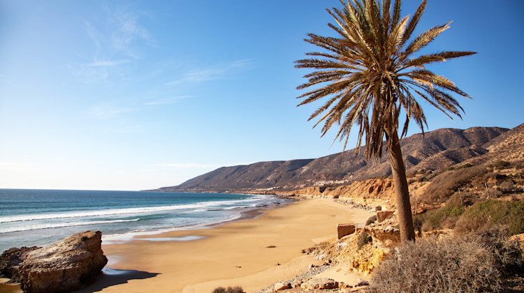 Strand Taghazout, Agadir