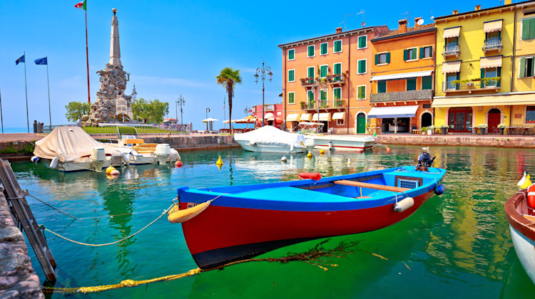 Hafen Lazise, Venetien
