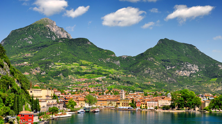 Stadtansicht, Riva del Garda, Gardasee