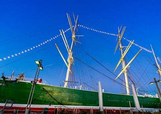 Hamburgs Rickmer Rickmers, Hamburg - St. Pauli