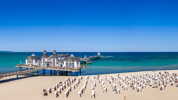 Strand, Sellin auf Rügen, Mecklenburg-Vorpommern