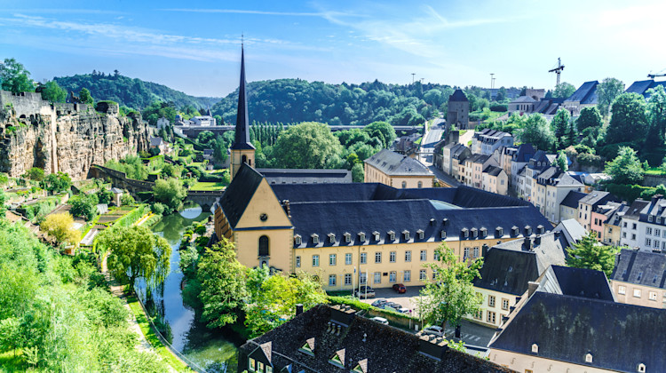 Abtei Neumünster, Luxenburg Stadt