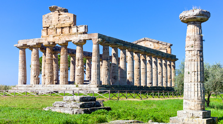 Tempelanlage, Paestum, Kampanien