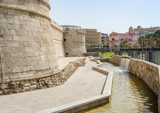 Festung Michelangelo, Civitavecchia, Tyrrhenisches Meer