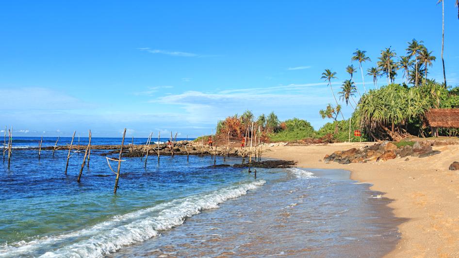 Strand Koggala, Sir Lanka Südküste