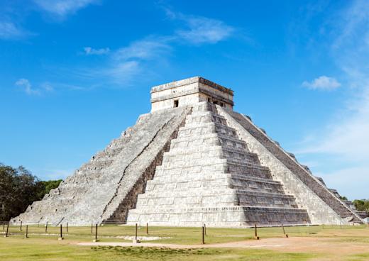 Pyramide von Chichén Itzá, Pisté, Bundesstaat Yucatan