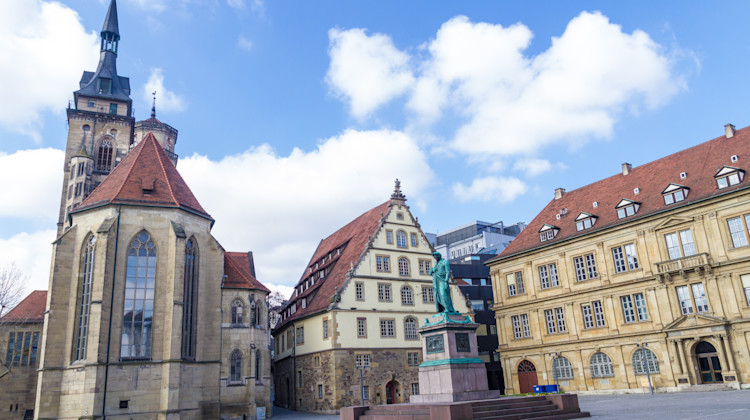 Schillerplatz, Stuttgart, Baden-Württemberg