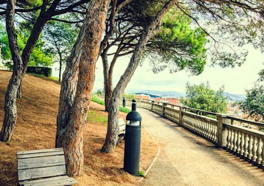 Parc del Castell, Malgrat de Mar, Katalonien