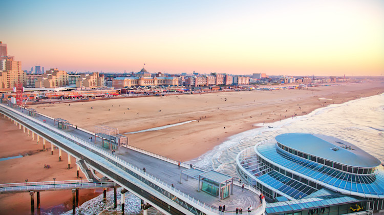 Strandpromenade Scheveningen, Den Haag, Südholland