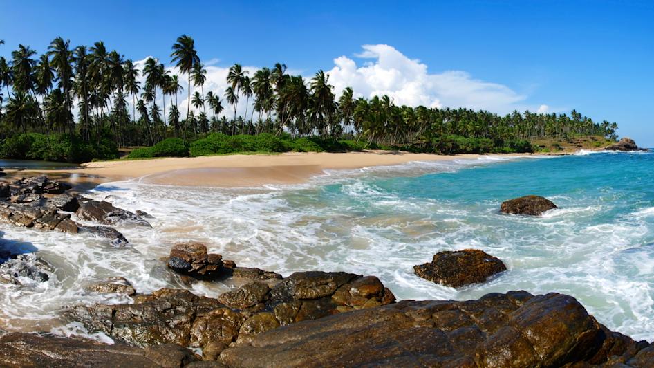 Strand Tangalle, Sri Lanka Südküste