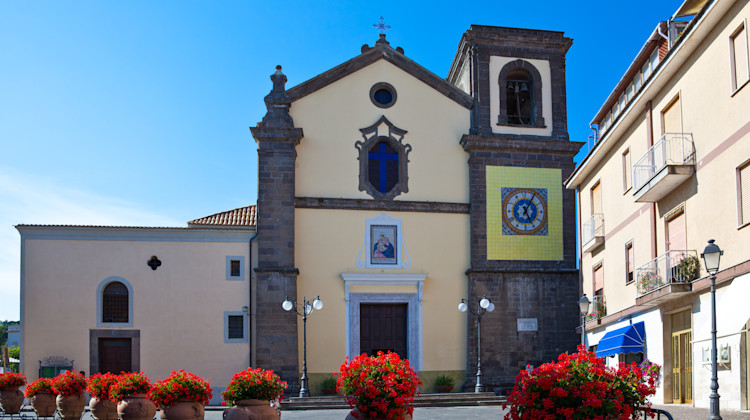Sant' Agata sui due Golfi, Kampanien, Italien