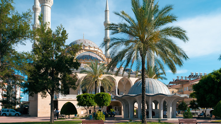 Moschee Manavgat, Türkische Riviera