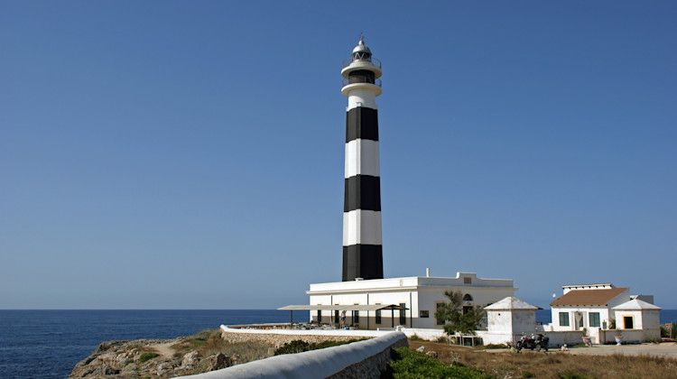 Leuchtturm Cap d’Artrutx, Cala'n Bosch, Menorca