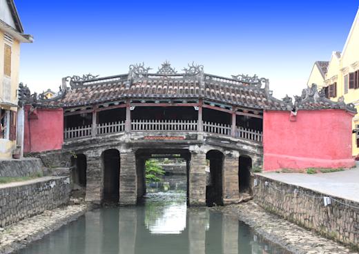 Japanische Brücke - Chua Cau, Hoi An, Vietnam