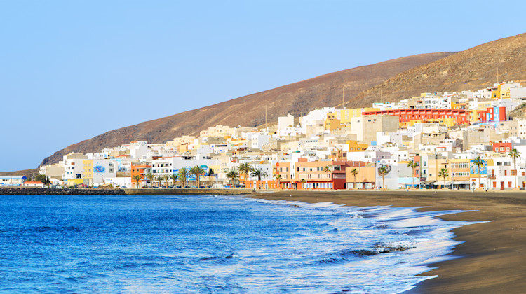 Strand Tarajalejo, Fuerteventura, Kanaren / Kanarische Inseln