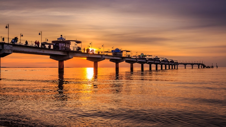 Seebrücke Misdroy, Westpommern