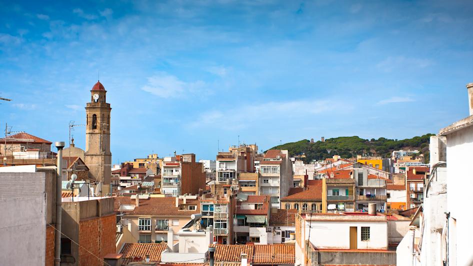 Kirche Santa Maria i Sant Nicolau, Calella, Katalonien