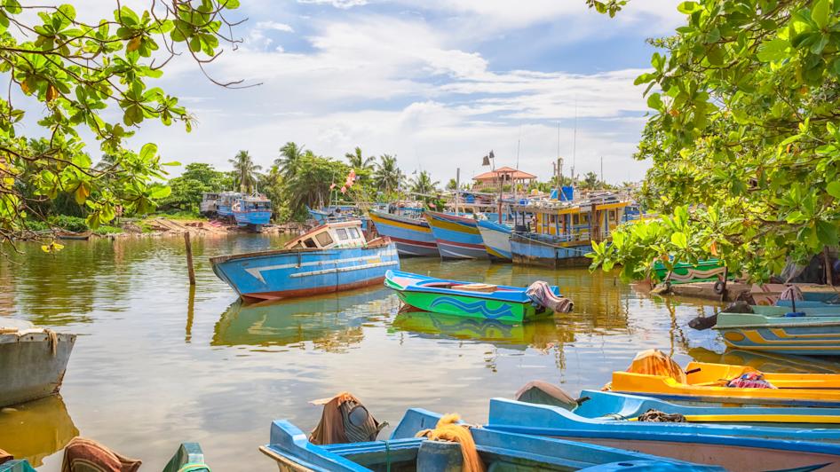 Alter Hafen, Negombo, Sri Lanka Westküste