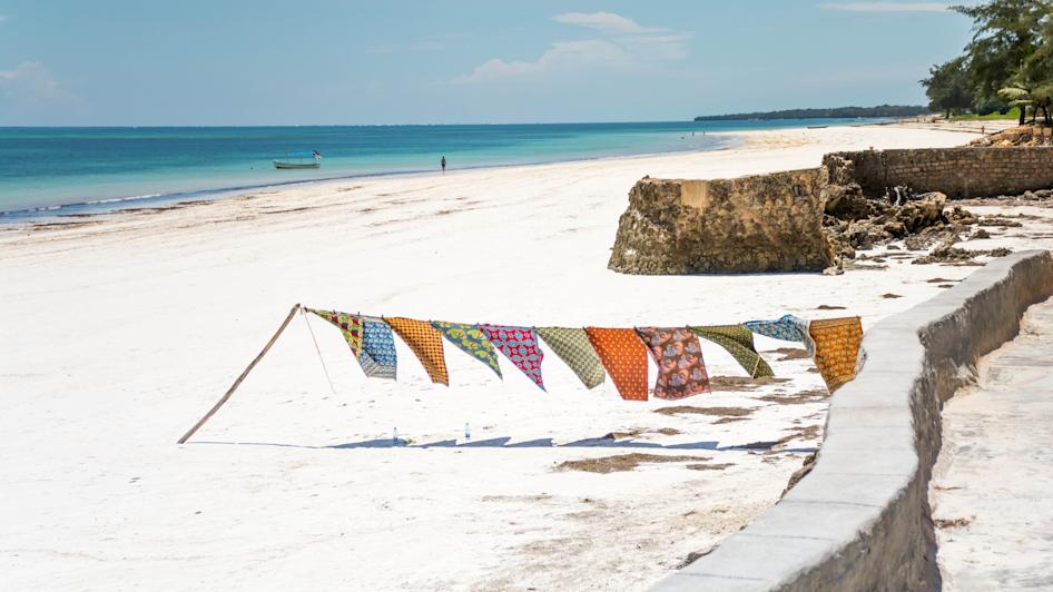 Galu Beach, Provinz Coast, Kenia