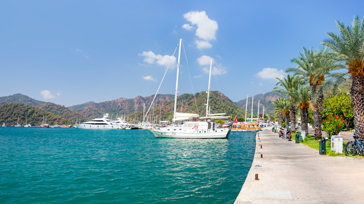 Promenade Göcek, Türkische Ägäis