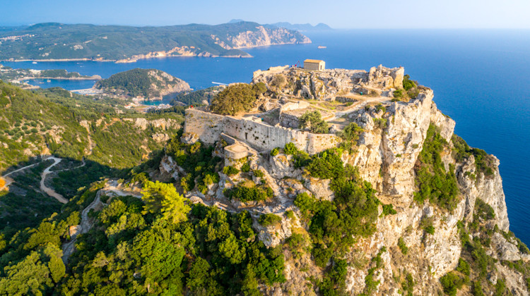 Angelokastro, Paleokastritsa, Korfu